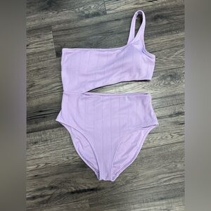Aerie Cut Out One Piece Swim Suit